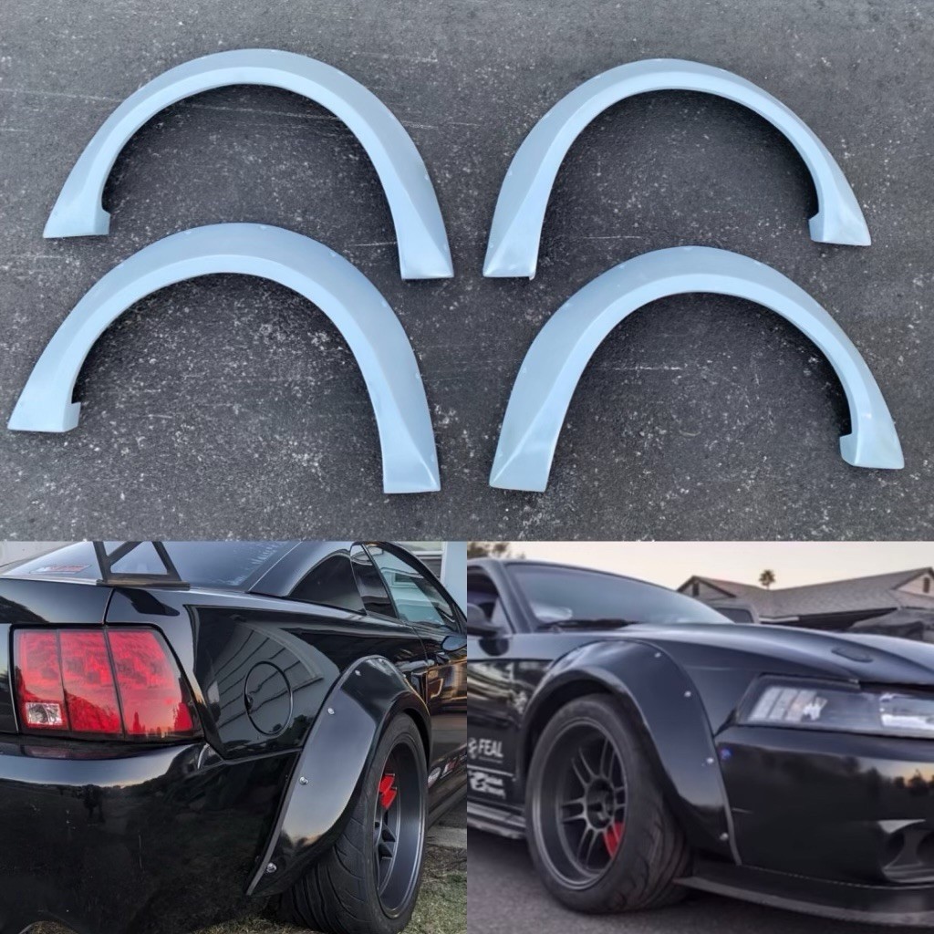 1999-2004 Mustang Wide body Fender Flares Pandem Rocket bunny Style