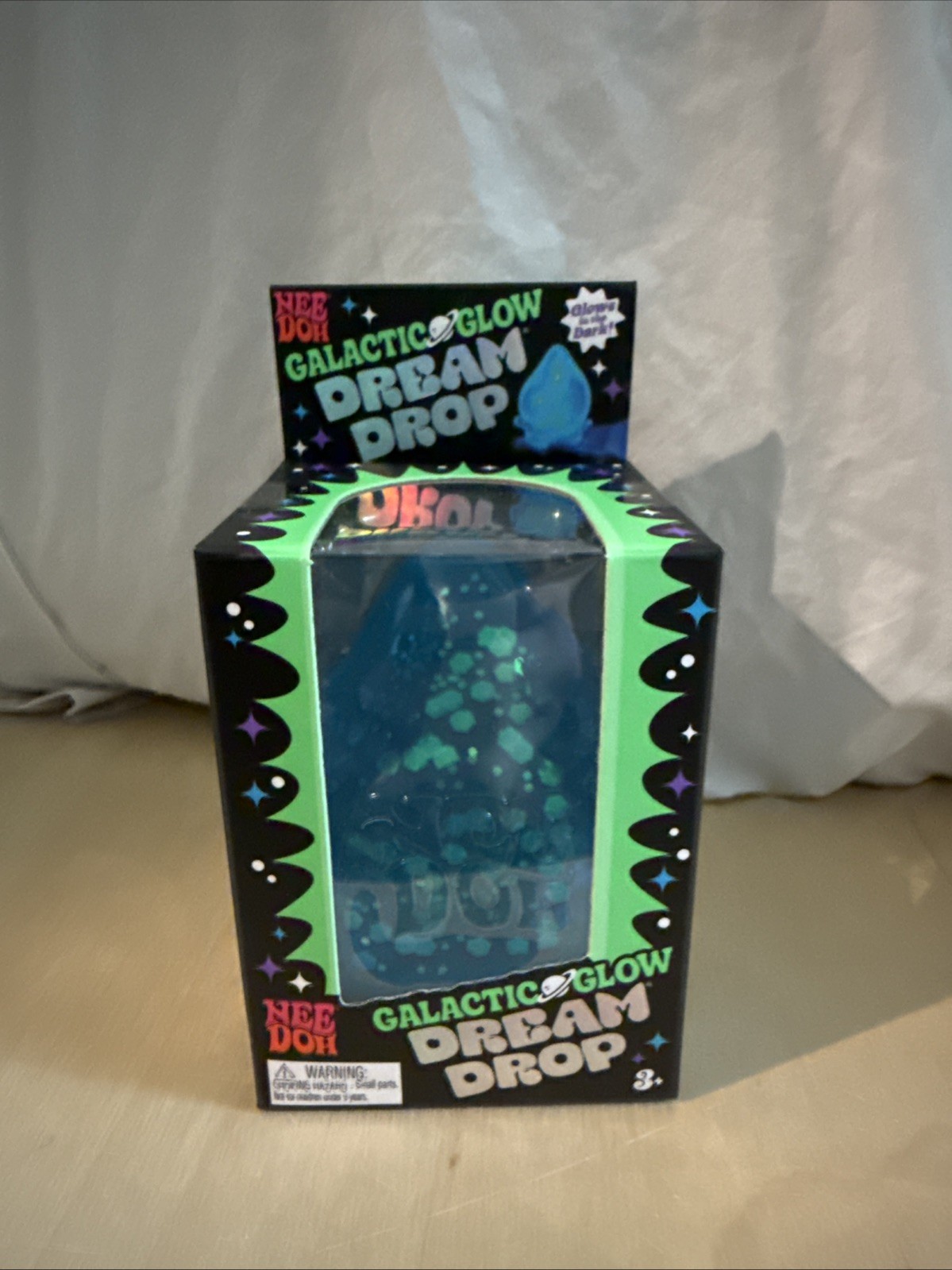 NeeDoh Galactic Glow Dream Drop Blue Authentic Rare Brand New