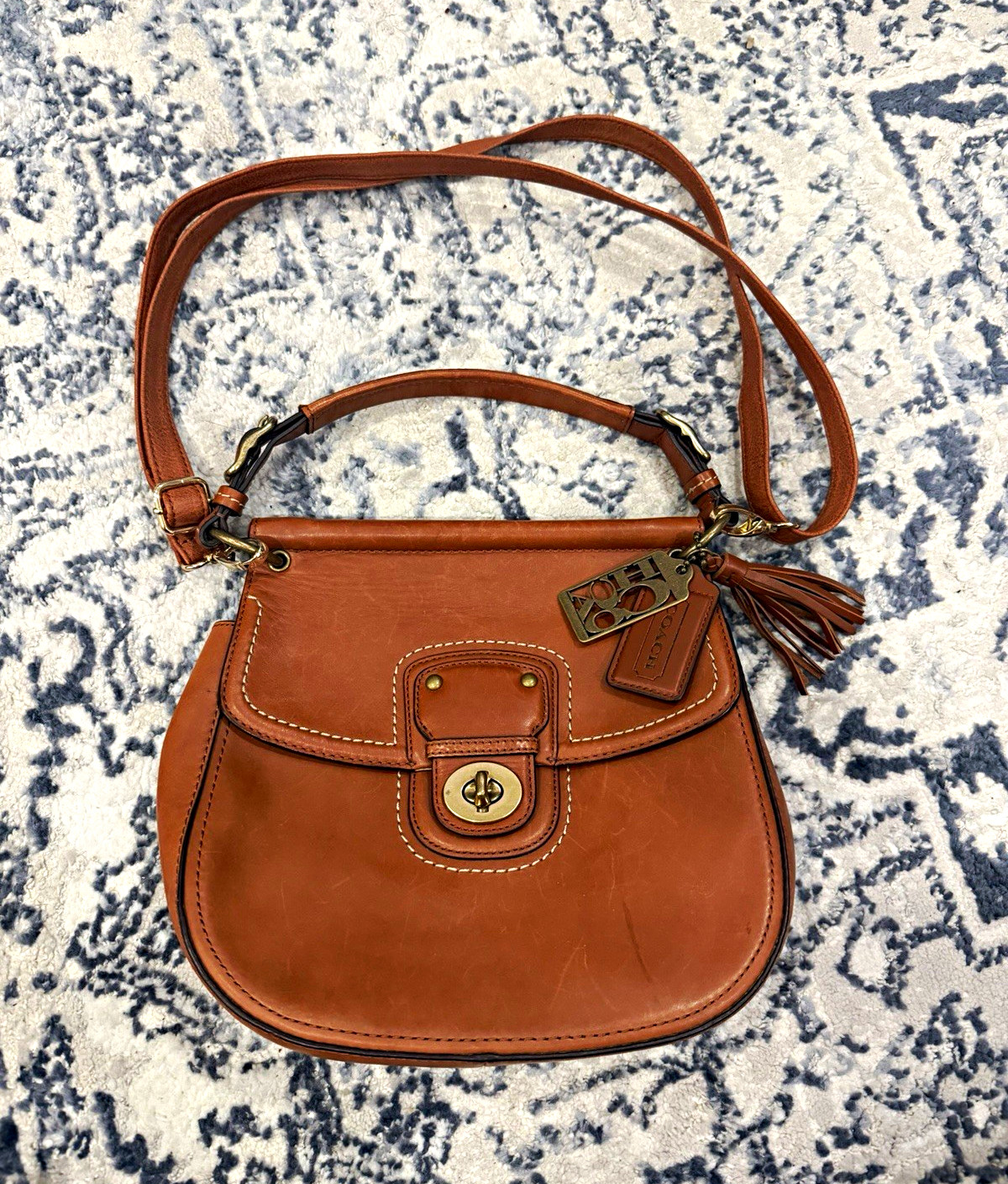 Coach Legacy 70th Anniversary Willis Bag (Style No. 19132) in British Tan