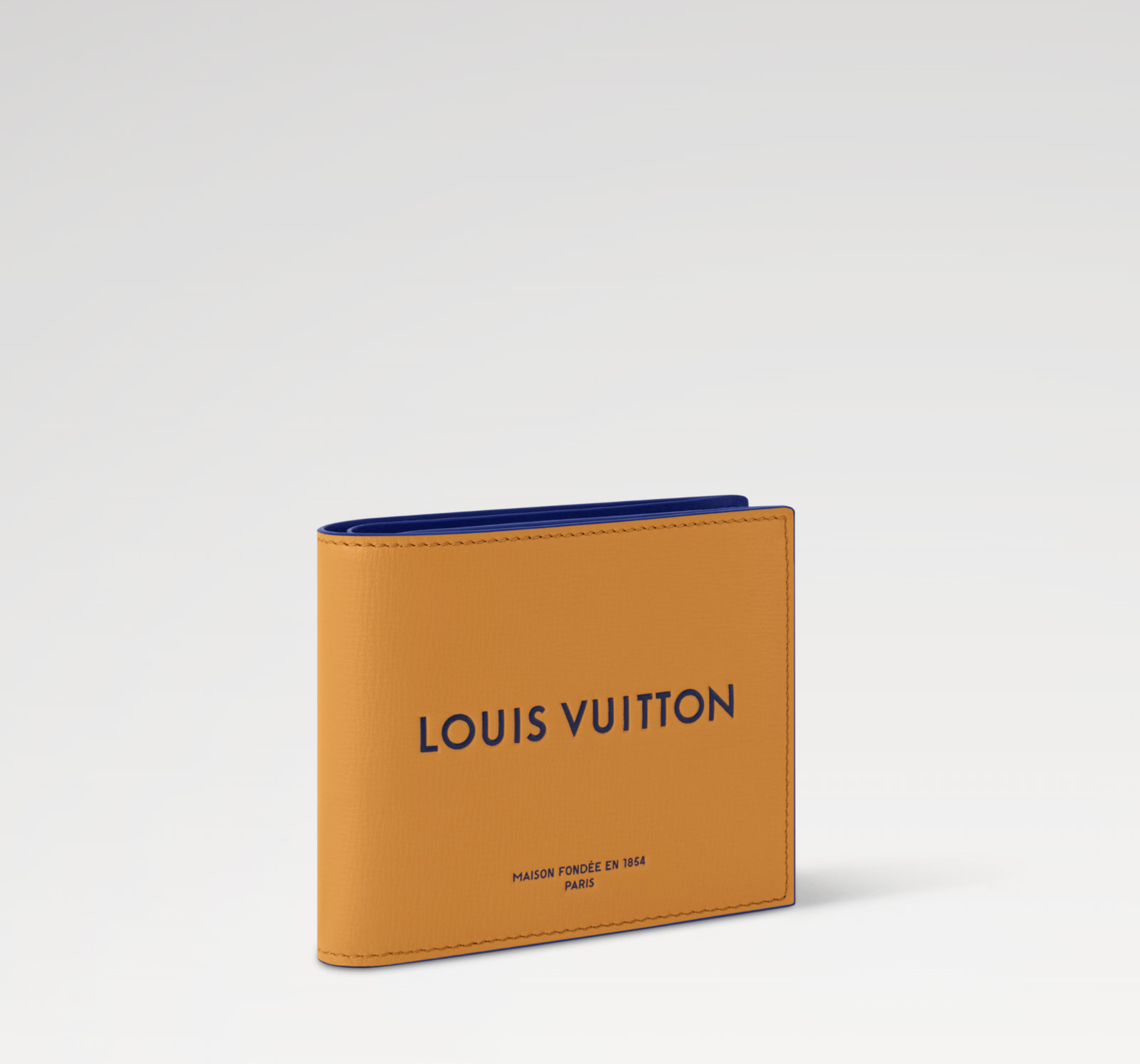 Louis Vuitton Portefeuille Marco M2A448 Saffron Orange Japan Limited Leather New