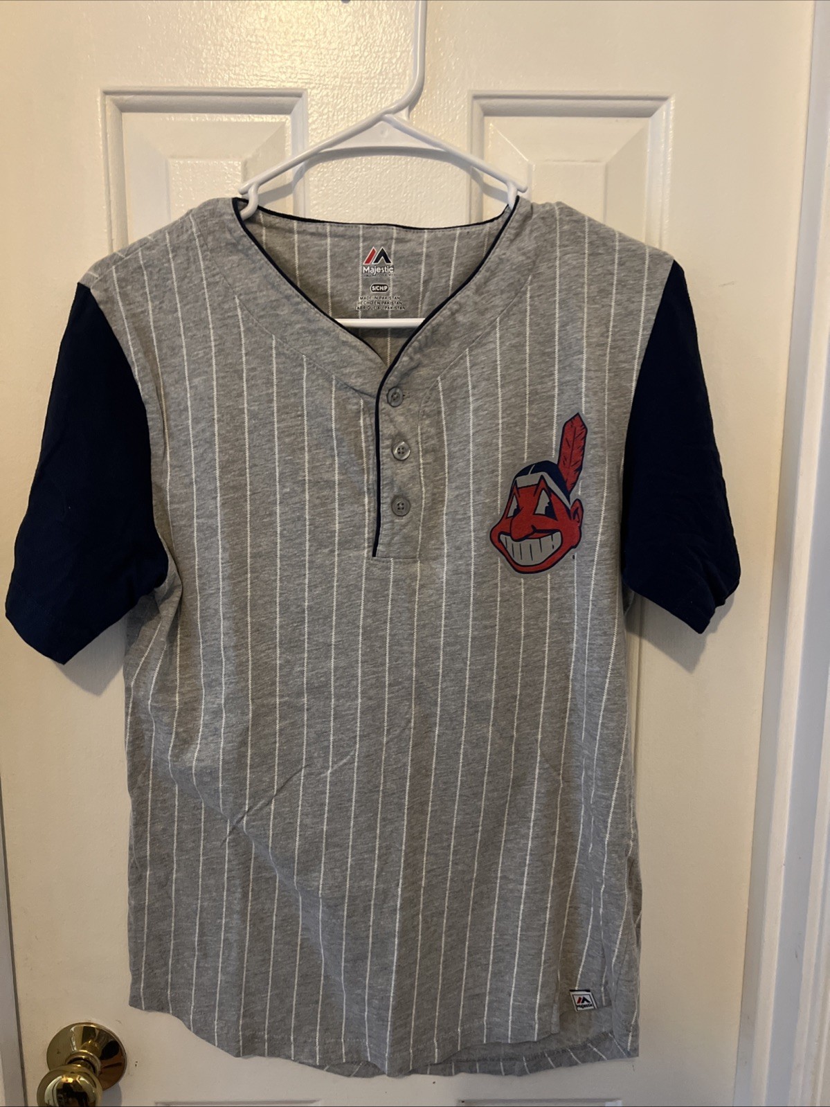 Francisco Lindor #12 Cleveland Indians Adult Small Majestic MLB Shirt Francisco Lindor #12 Cleveland Indians Adult Small Majestic MLB Shirt