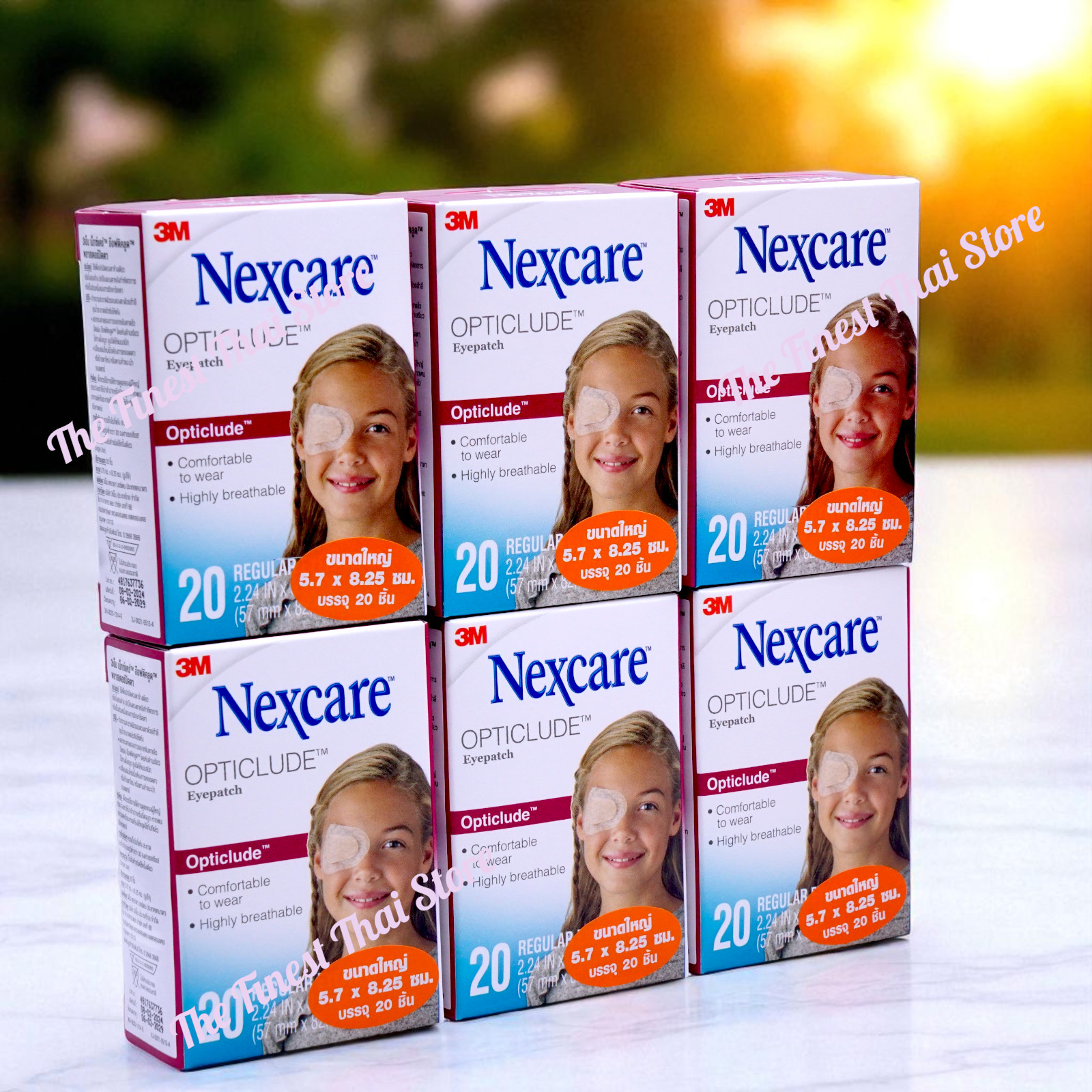3M Nexcare Opticlude Eye Patch Orthoptic Regular Size 6 Boxes 120 Pcs Exp 2029 3M Nexcare Opticlude Eye Patch Orthoptic Regular Size 6 Boxes 120 Pcs Exp 2029