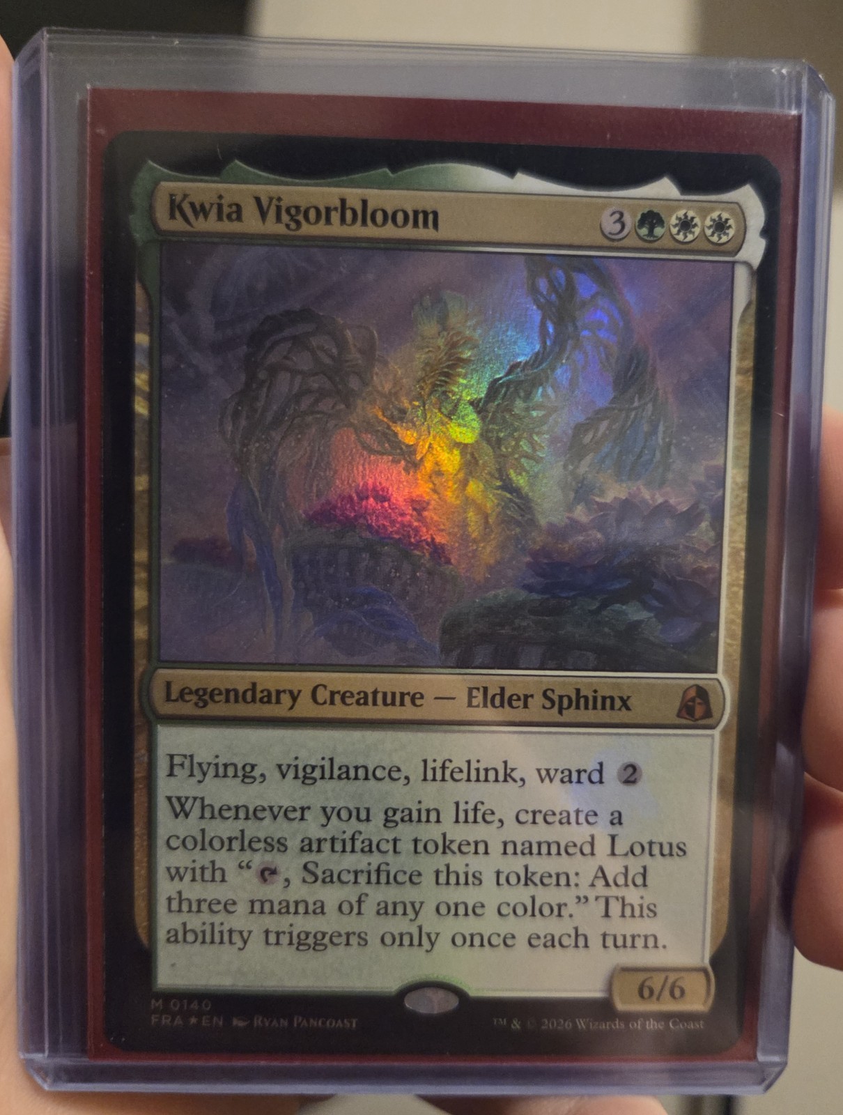 Kwia Vigorbloom Reality Fracture Foil 0140 Kwia Vigorbloom Reality Fracture Foil 0140