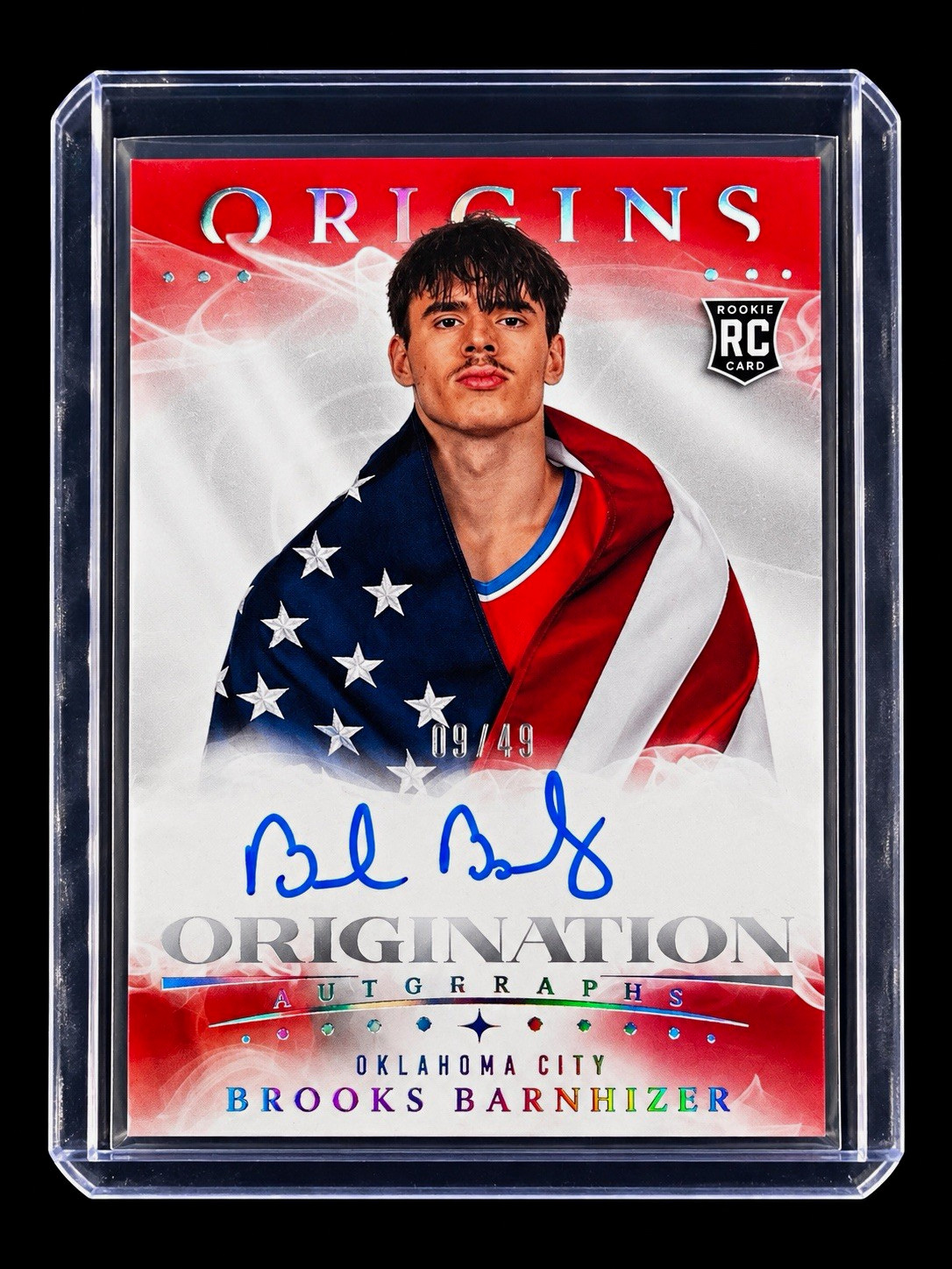 25-26Panini Origins Basketball Brooks Barnhizer Origination Autographs Rookie/49