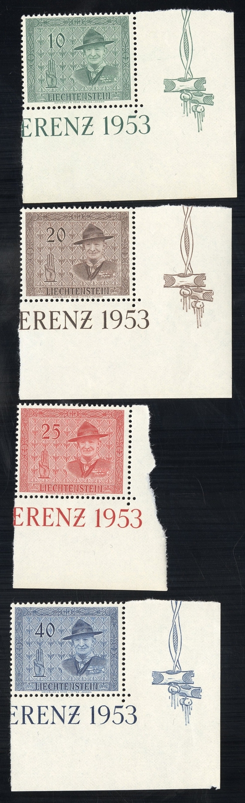 Liechtenstien Stamps # 270-3 MNH VF Scott Value $37.50