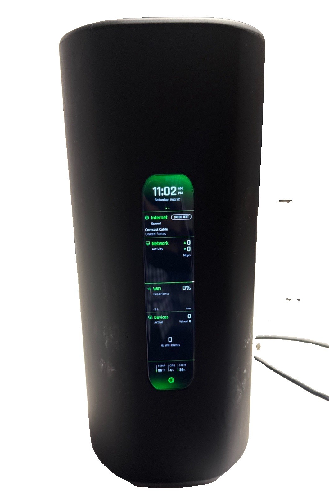 AmpliFi ALIEN  AFI-ALN-R Tri-Band Wi–Fi 6 Router - Black-working/Tested