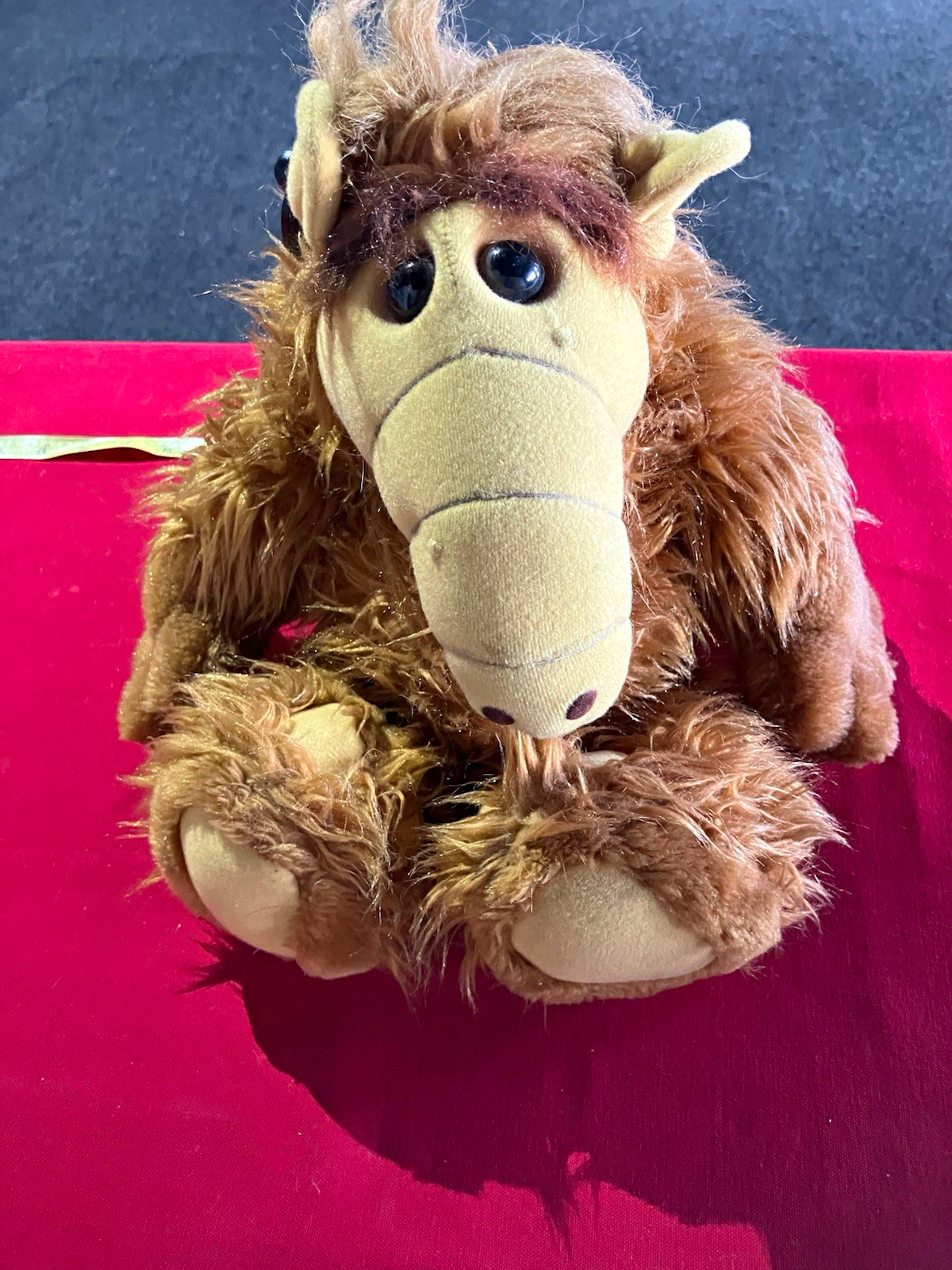 ALF Vintage 1984 Plush Stuffed Alien Brown Tan Washable 6-14in MPN 1010
