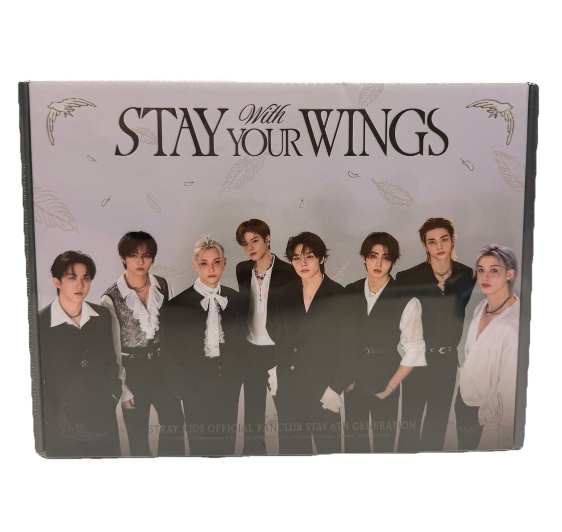 Stray Kids - Stay With Your Wings 6th membership Generation Full Kit |NEW SEALED Stray Kids - Stay With Your Wings 6th membership Generation Full Kit |NEW SEALED