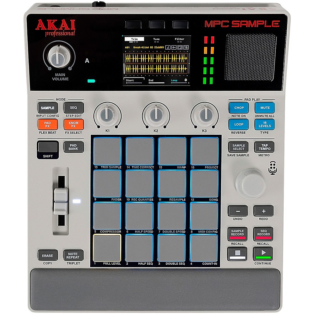 Akai Professional MPC Sample Standalone Sampler & Sequencer  Gray