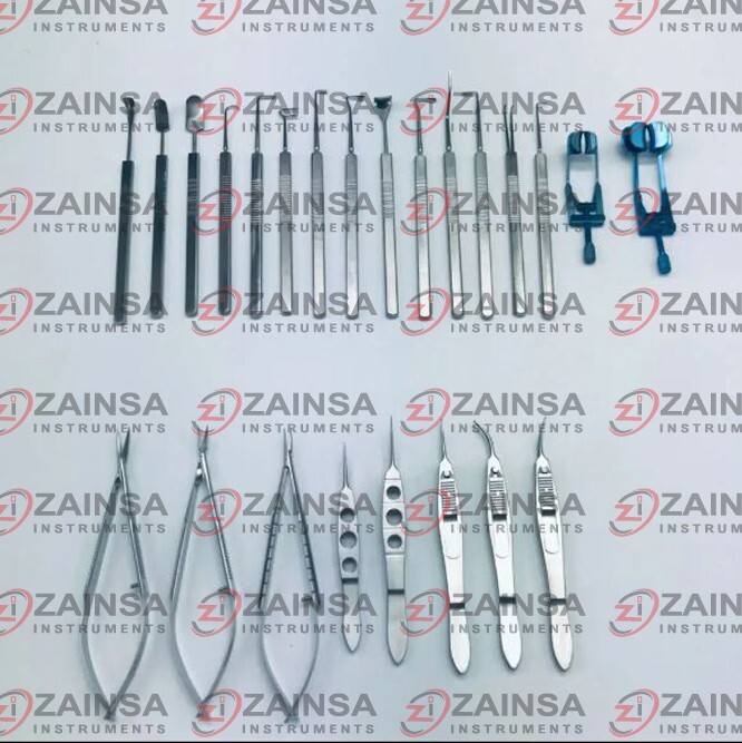 Strabismus Ophthalmic Eye Kit Micro Surgery Surgical Instruments Set 24 Pcs Set Strabismus Ophthalmic Eye Kit Micro Surgery Surgical Instruments Set 24 Pcs Set
