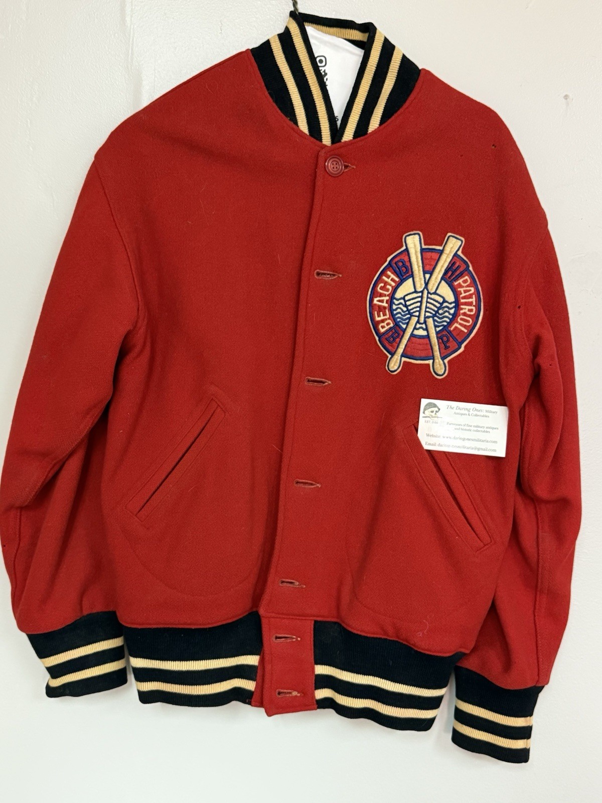 Original Vintage 1960’s Lifeguard’s Beach Patrol Jacket