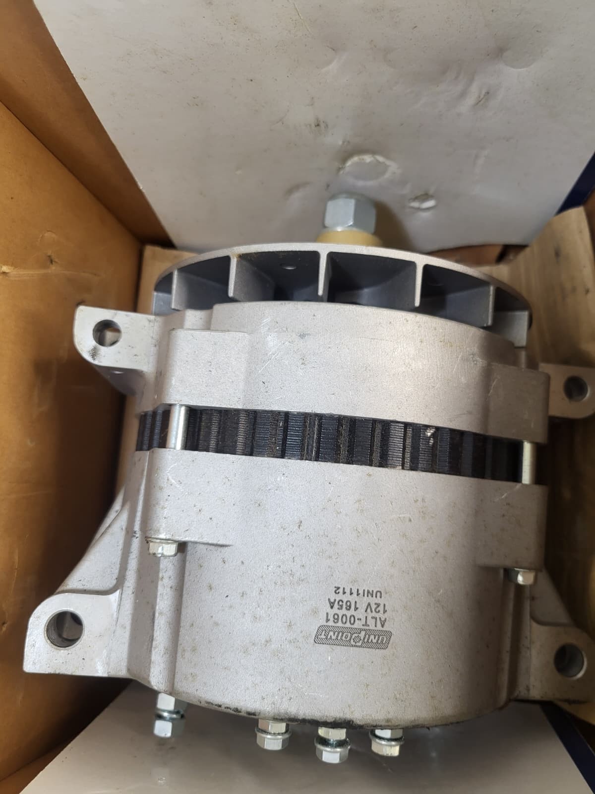 UNIPOINT 12V 165A ALTERNATOR ALT-0061 UNIPOINT 12V 165A ALTERNATOR ALT-0061