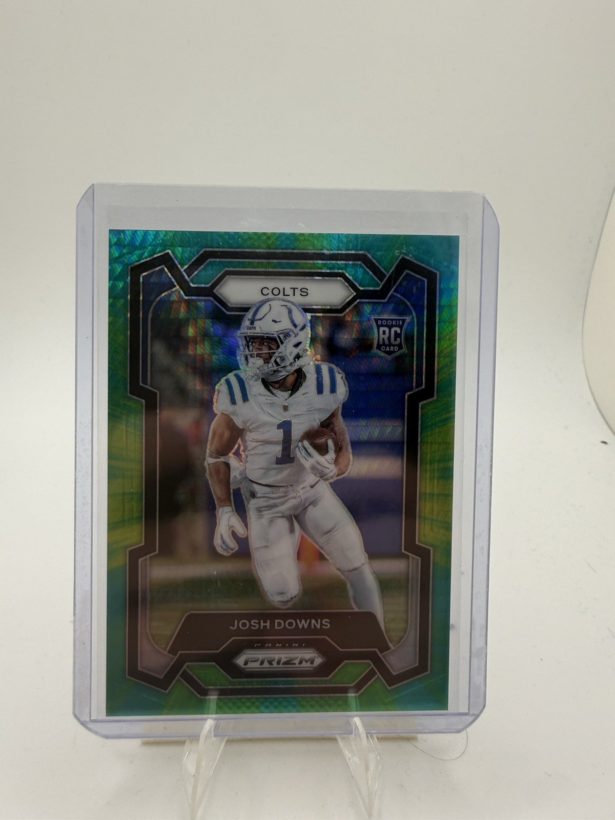 2023 Panini Prizm Josh Downs Hyper /175 Rookie #345 RC Colts SP