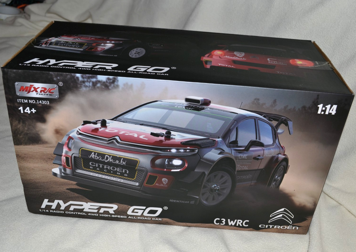 NEW MJX Hyper Go 14303 Brushless High Speed Rc Car Hobby Grade 1/14 - NO BATTERY NEW MJX Hyper Go 14303 Brushless High Speed Rc Car Hobby Grade 1/14 - NO BATTERY