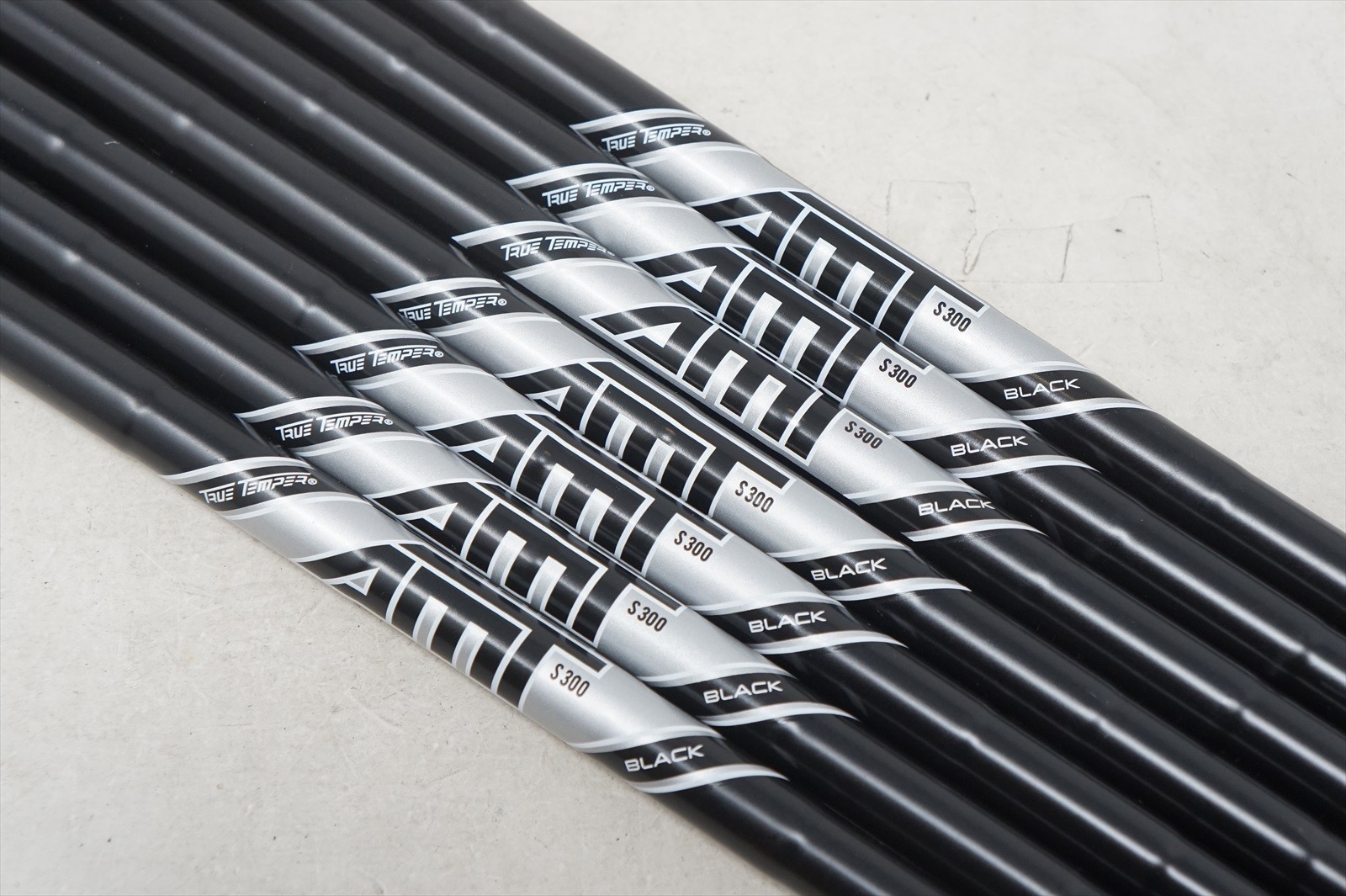 New True Temper Amt Black Onyx S300 Stiff 4-Pw Iron Set Shafts .355