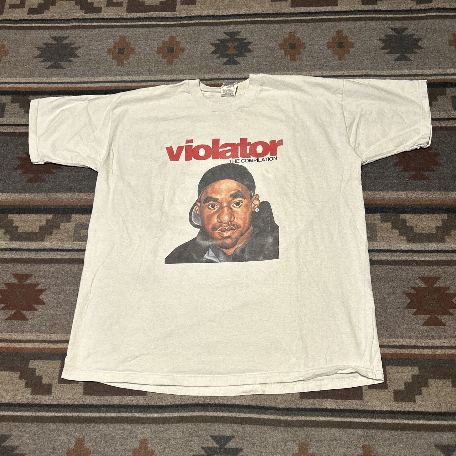 Vintage Violator Rap T Shirt Mens 2XL 1999 Hip Hop Promo Graphic Tee