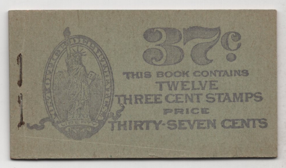 US 1937 FULL BOOKLET SCOTT #BK63 TWO PANES OF 6 MINT, NEVER HINGED, VERY FINE