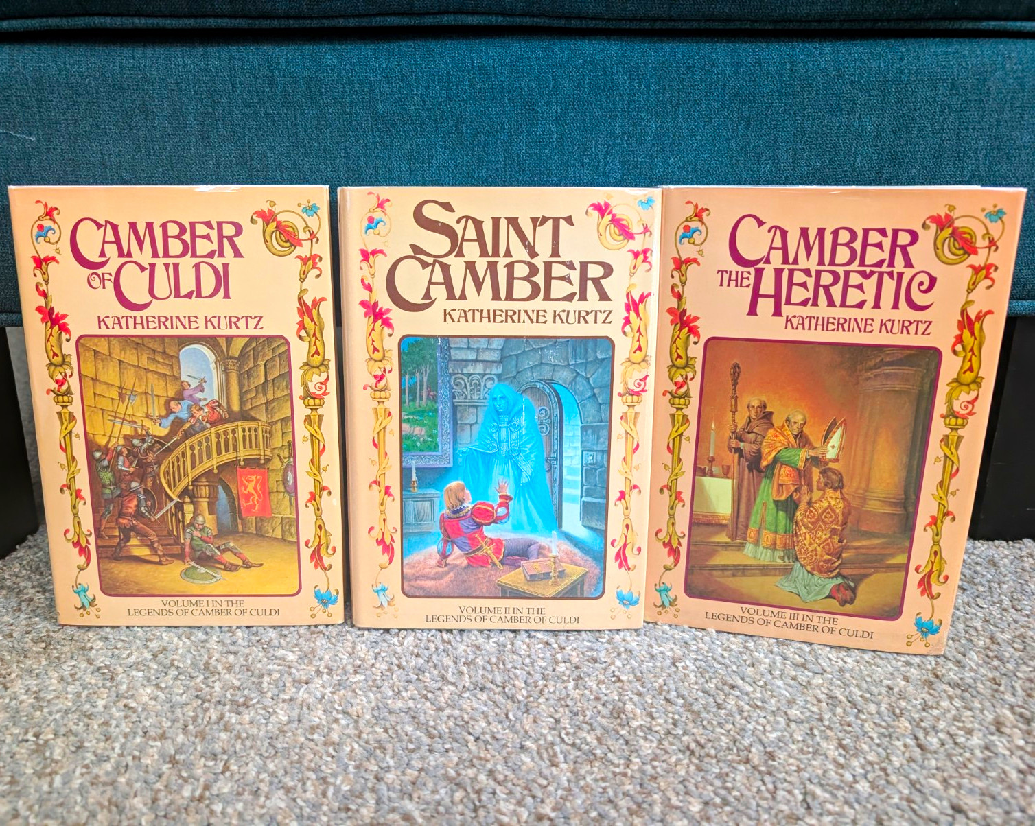 Katherine Kurtz Legends of Camber of Culdi 3 Books Hardcover w/ Dust Jacket