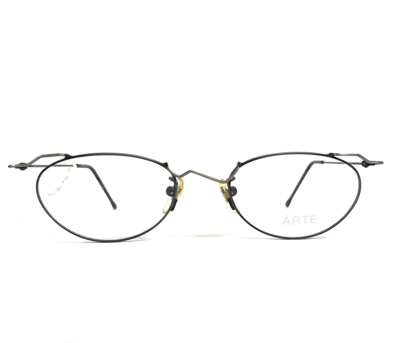 Vintage Arte Eyeglasses Frames MOD. 5003 COL.1108 Gunmetal Oval Wire 49-20-125 Vintage Arte Eyeglasses Frames MOD. 5003 COL.1108 Gunmetal Oval Wire 49-20-125