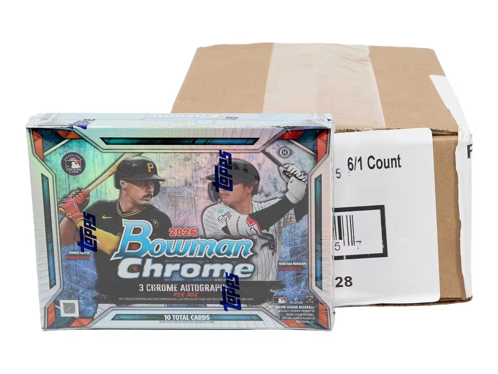PYT #2379 - 6x 2026 Bowman Chrome Baseball Breakers Delight Boxes (Full Case) PYT #2379 - 6x 2026 Bowman Chrome Baseball Breakers Delight Boxes (Full Case)