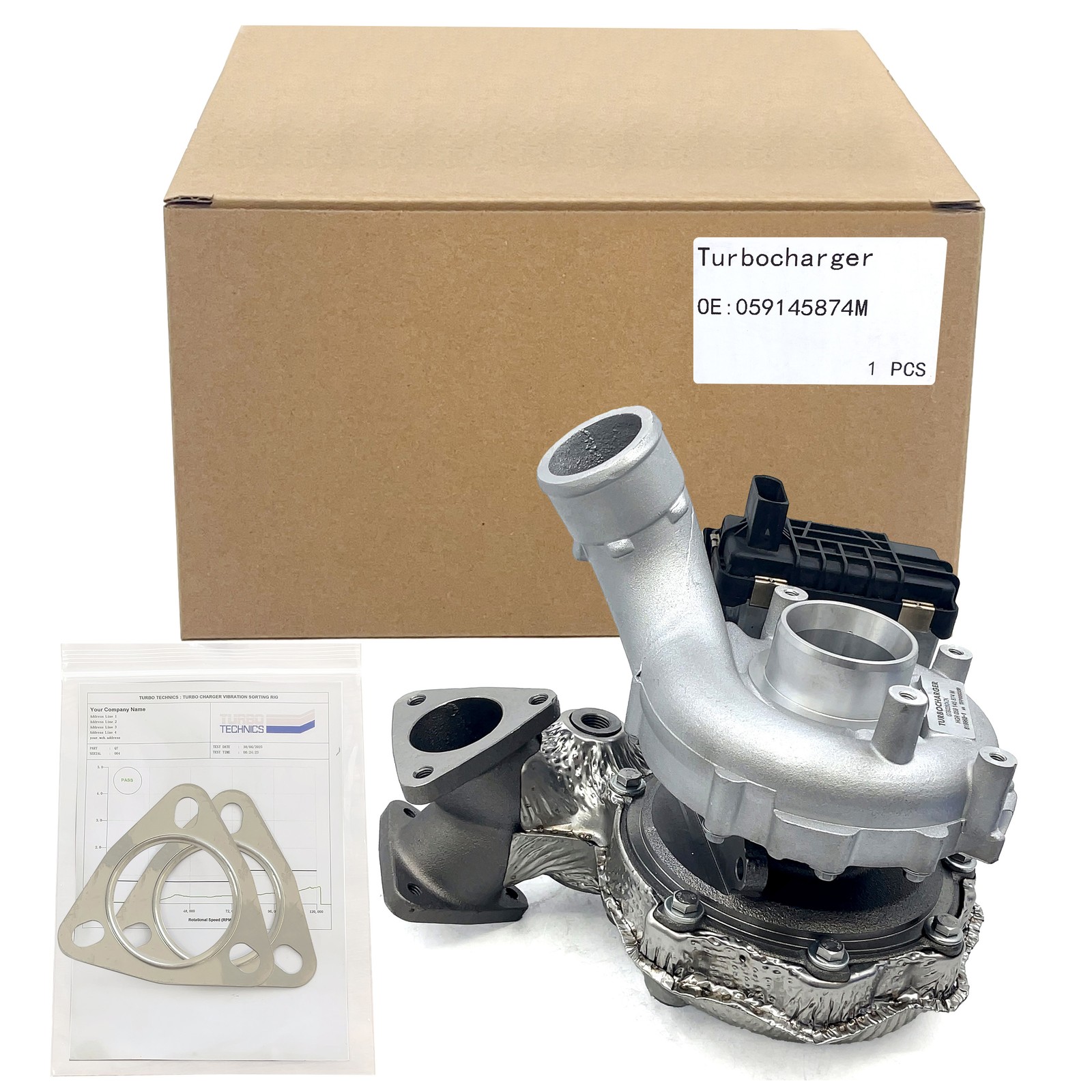 New Turbocharger Fit 14-18 Audi A6 A7 A8 VW Touareg 3.0L TDI 059145874M