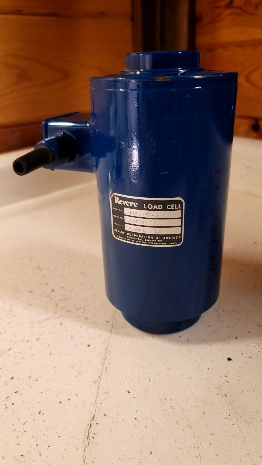 Revere Load Cell USP1-25-A 25,000 lb Capacity Revere Load Cell USP1-25-A 25,000 lb Capacity