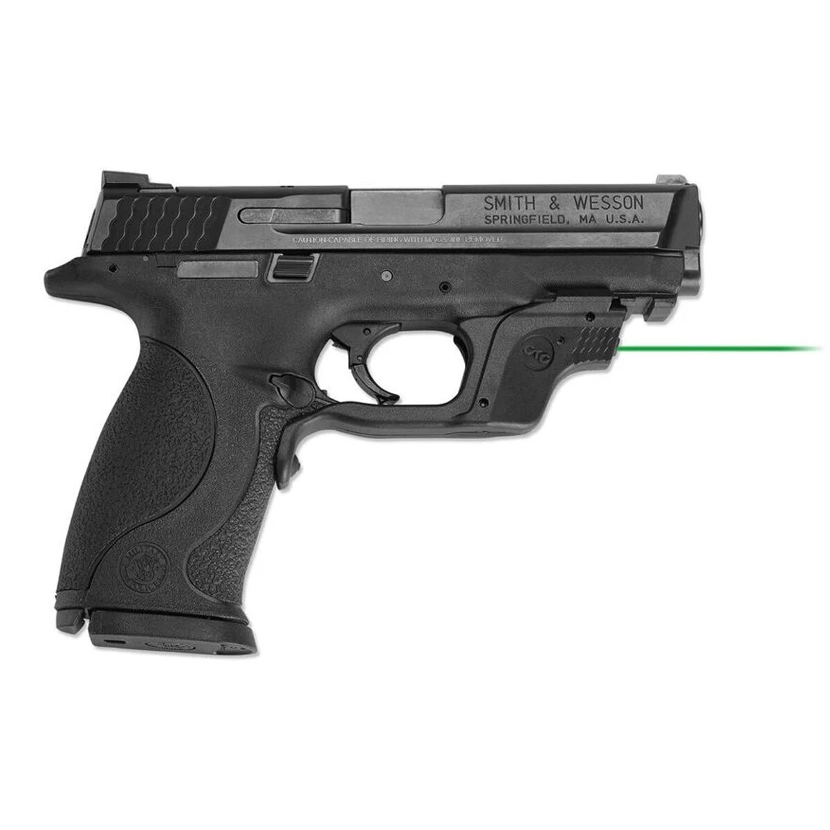 Crimson Trace® LG-360G GREEN LASERGUARD® FOR SMITH & WESSON M&P - (CRILG360G)