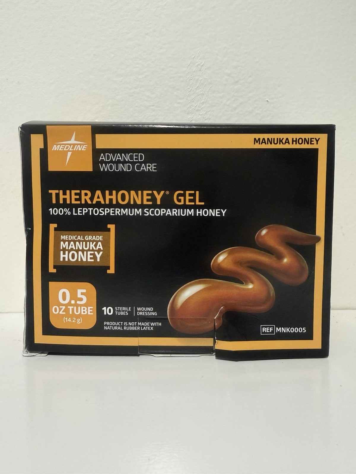 Medline Therahoney Gel Honey Wound Gel 10 0.5oz Tubes