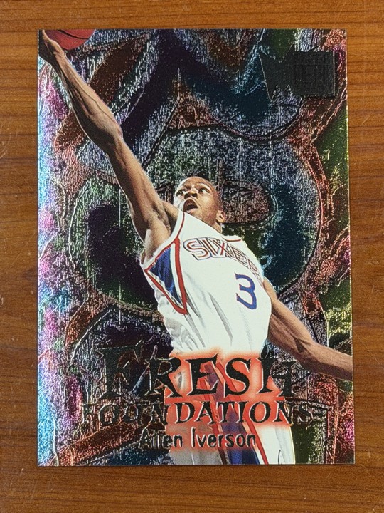 1996-97 Fleer Metal - Fresh Foundations Allen Iverson #236 (RC) 1996-97 Fleer Metal - Fresh Foundations Allen Iverson #236 (RC)