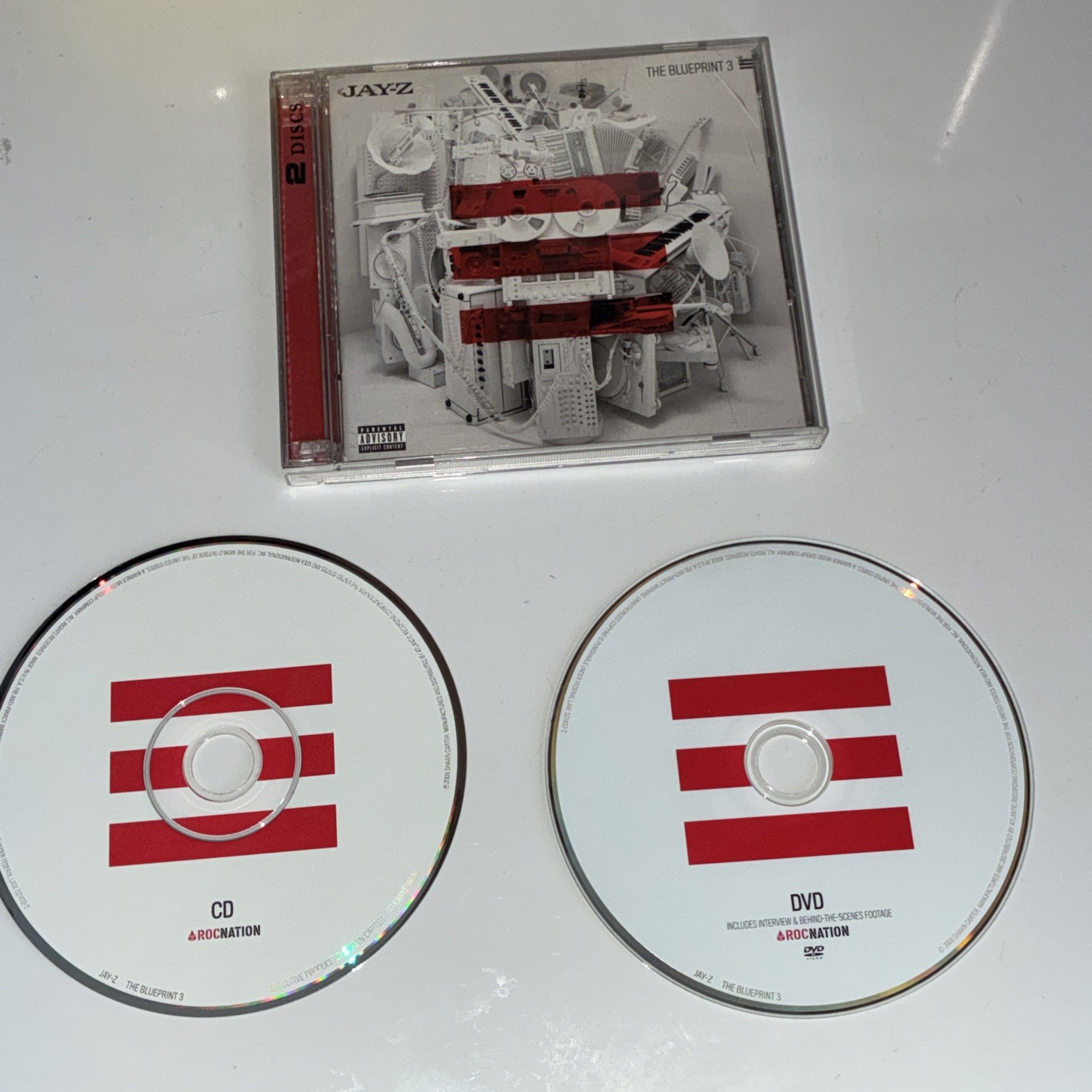 Jay Z The Blueprint 3 (Deluxe Edition CD with DVD) Target Exclusive 2009 RARE