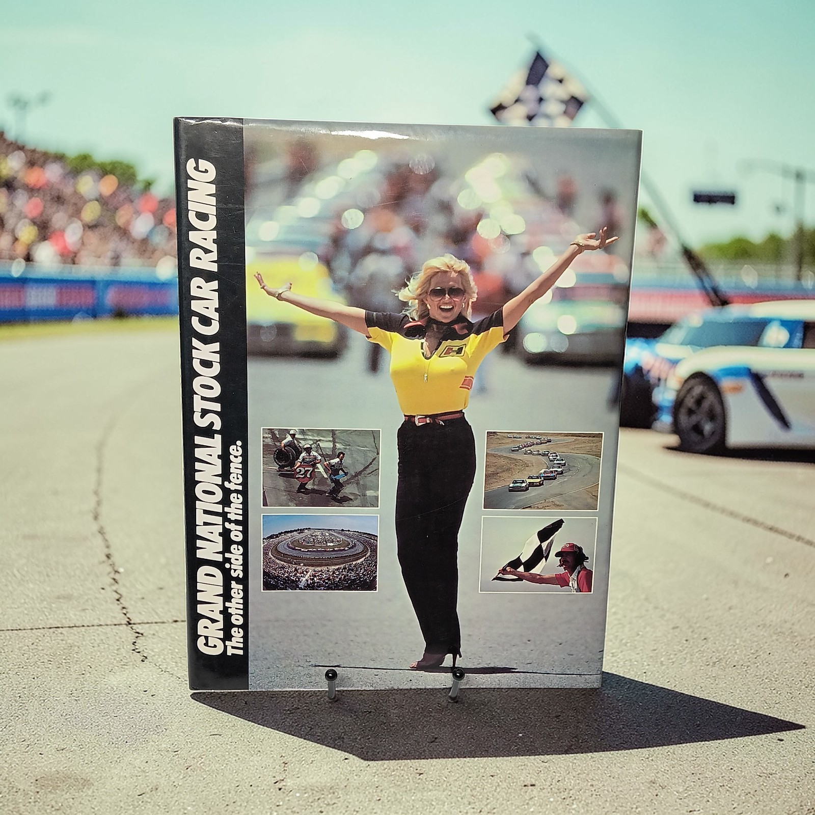 Grand National Stock Car Racing Book Linda Vaughn Richard Petty Earnhardt 1982 Grand National Stock Car Racing Book Linda Vaughn Richard Petty Earnhardt 1982