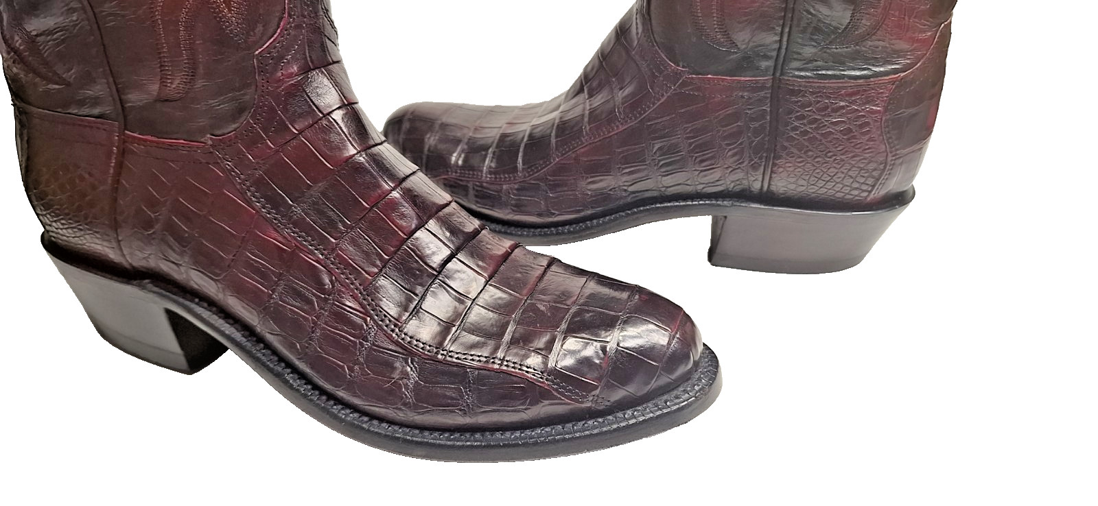 Lucchese N9582 R 4 Ultra Belly Caiman mens boots 9 D Lucchese N9582 R 4 Ultra Belly Caiman mens boots 9 D