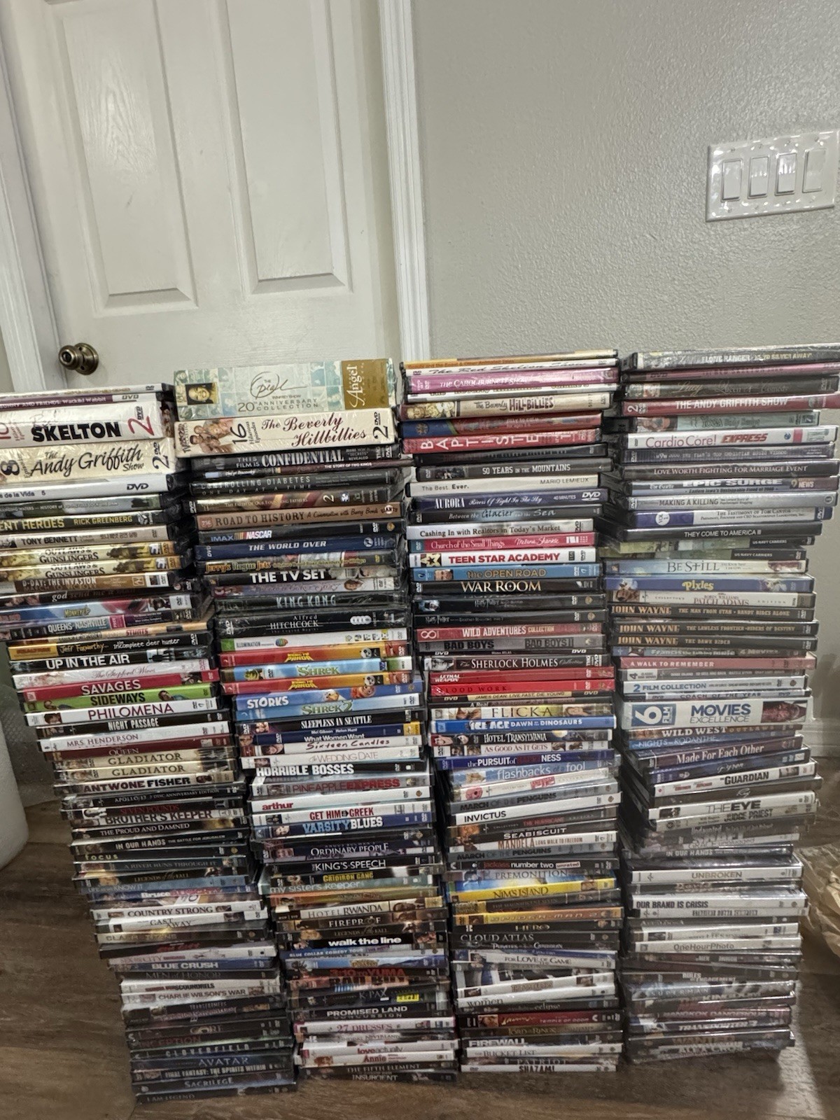 Lot Of 300+ DVD’s - 297 BRAND NEW & 11 Used  See Description For Details
