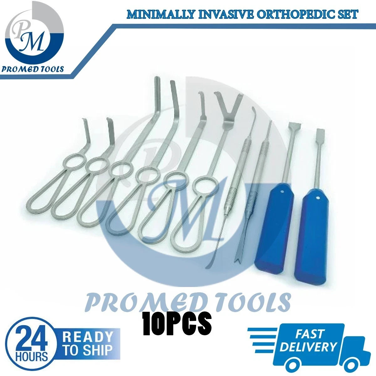 10 Pcs Minimally Invasive Orthognathic Surgery Instruments Set | Maxillofacial 10 Pcs Minimally Invasive Orthognathic Surgery Instruments Set | Maxillofacial