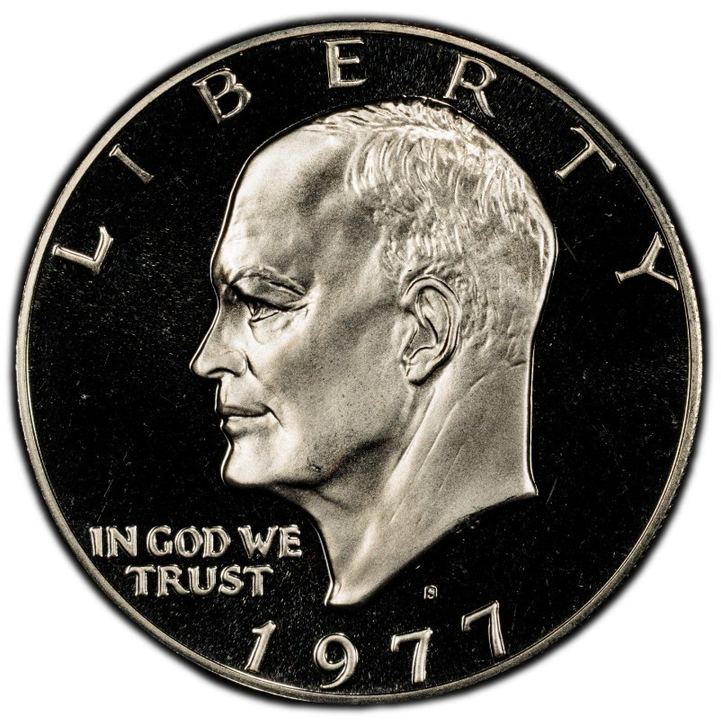 1977-S Proof Eisenhower Dollar 1$