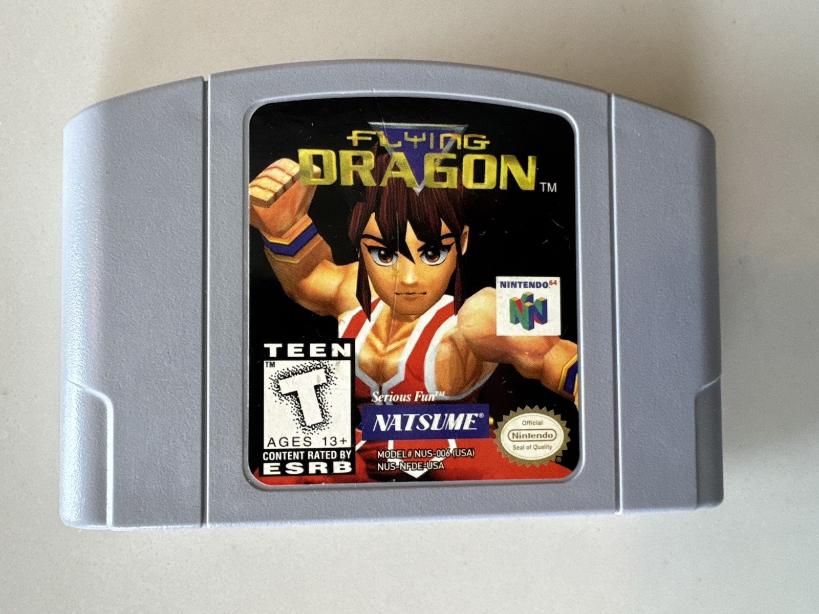 Flying Dragon Nintendo 64 1998 n64 Authentic Tested Very Rare MINT Condition Flying Dragon Nintendo 64 1998 n64 Authentic Tested Very Rare MINT Condition