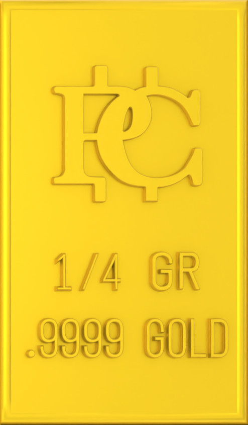Fractional Gold Bar .9999 Pure Gold Bar Fractional Gold Bar .9999 Pure Gold Bar