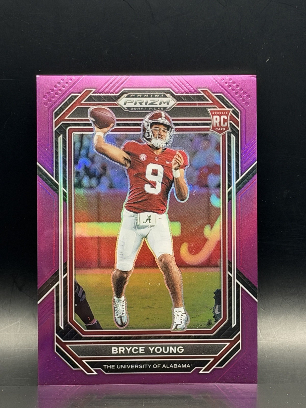 2023 Panini Prizm Draft Picks - Bryce Young #101 Purple Prizm /75 (RC) 2023 Panini Prizm Draft Picks - Bryce Young #101 Purple Prizm /75 (RC)