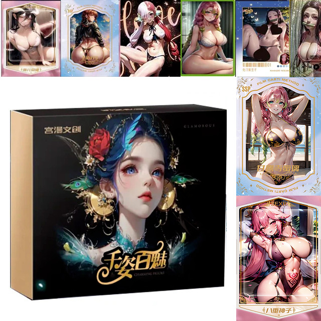 Goddess Story Doujin Anime Waifu Box Charming Figure Trading Card Box 10+1 Packs