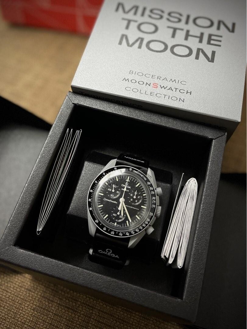 OMEGA x Swatch Bioceramic Moonswatch Mission to the Moon Men\'s Watch OMEGA x Swatch Bioceramic Moonswatch Mission to the Moon Men\'s Watch