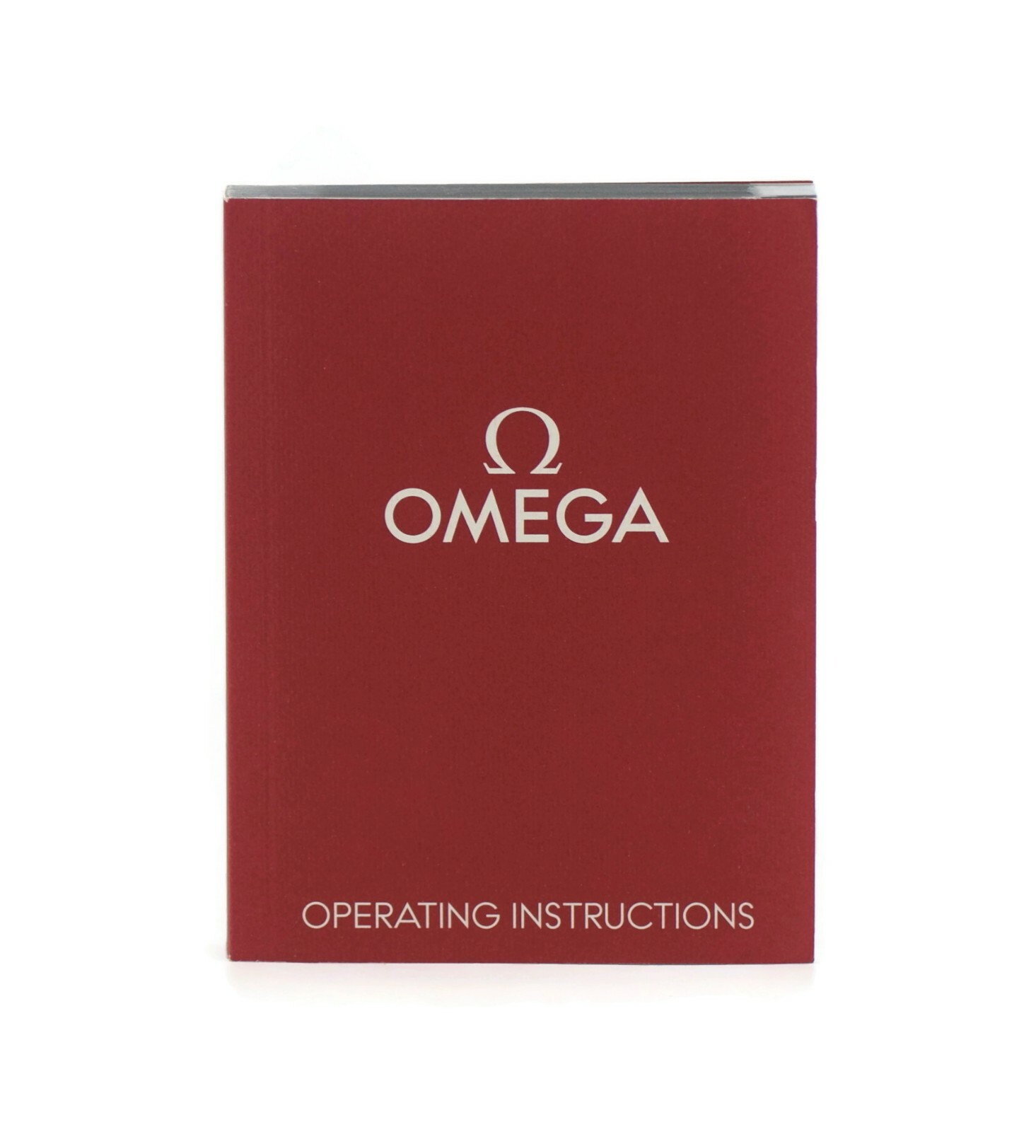 Omega Operating Instructions Booklet Manual Omega Operating Instructions Booklet Manual