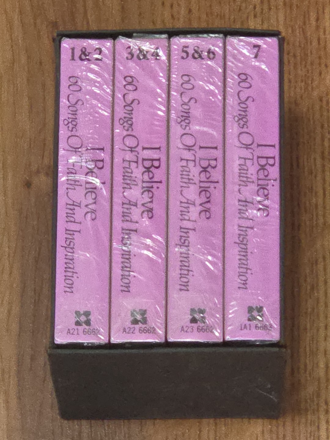 Sealed Columbia I Believe: 60 Songs of Faith and Inspiration 8 Track Collection Sealed Columbia I Believe: 60 Songs of Faith and Inspiration 8 Track Collection