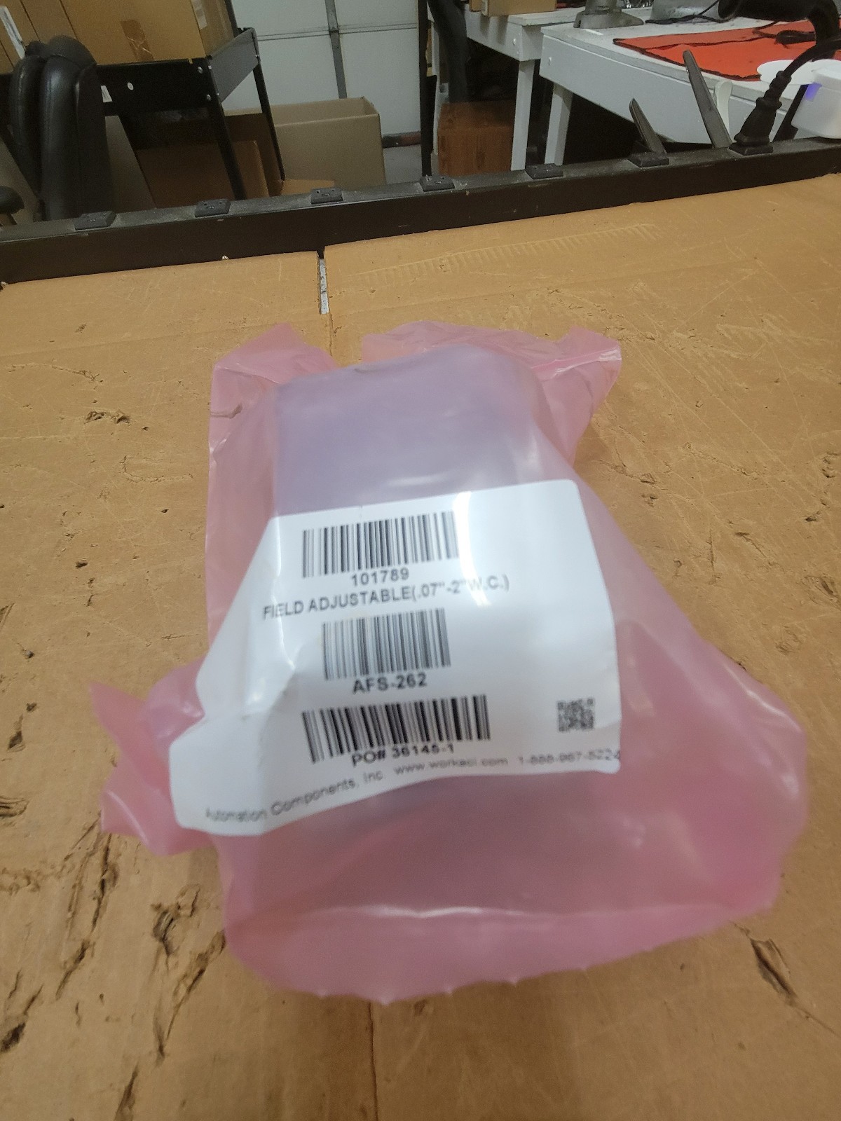 Cleveland Controls AFS-262 Airflow Differential Switch Cleveland Controls AFS-262 Airflow Differential Switch