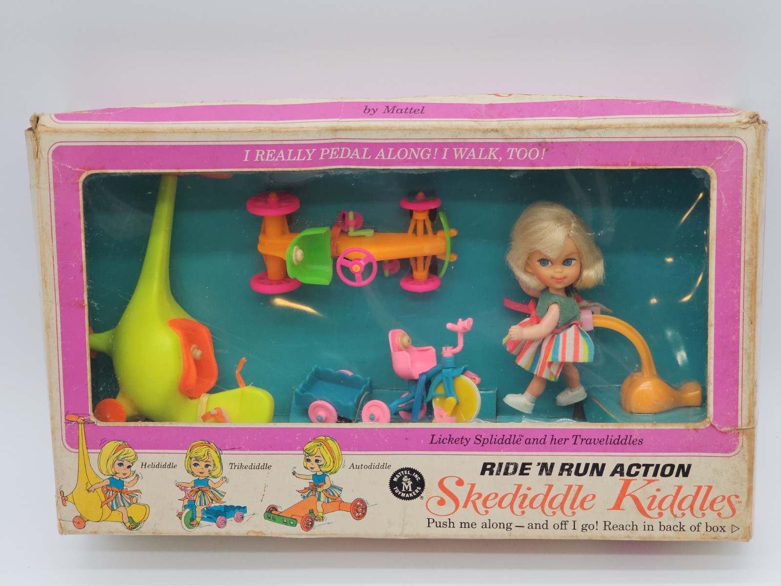 RARE 1968 Mattel Liddle Kiddles Lickety Spliddle Doll NEW OLD STOCK RARE 1968 Mattel Liddle Kiddles Lickety Spliddle Doll NEW OLD STOCK