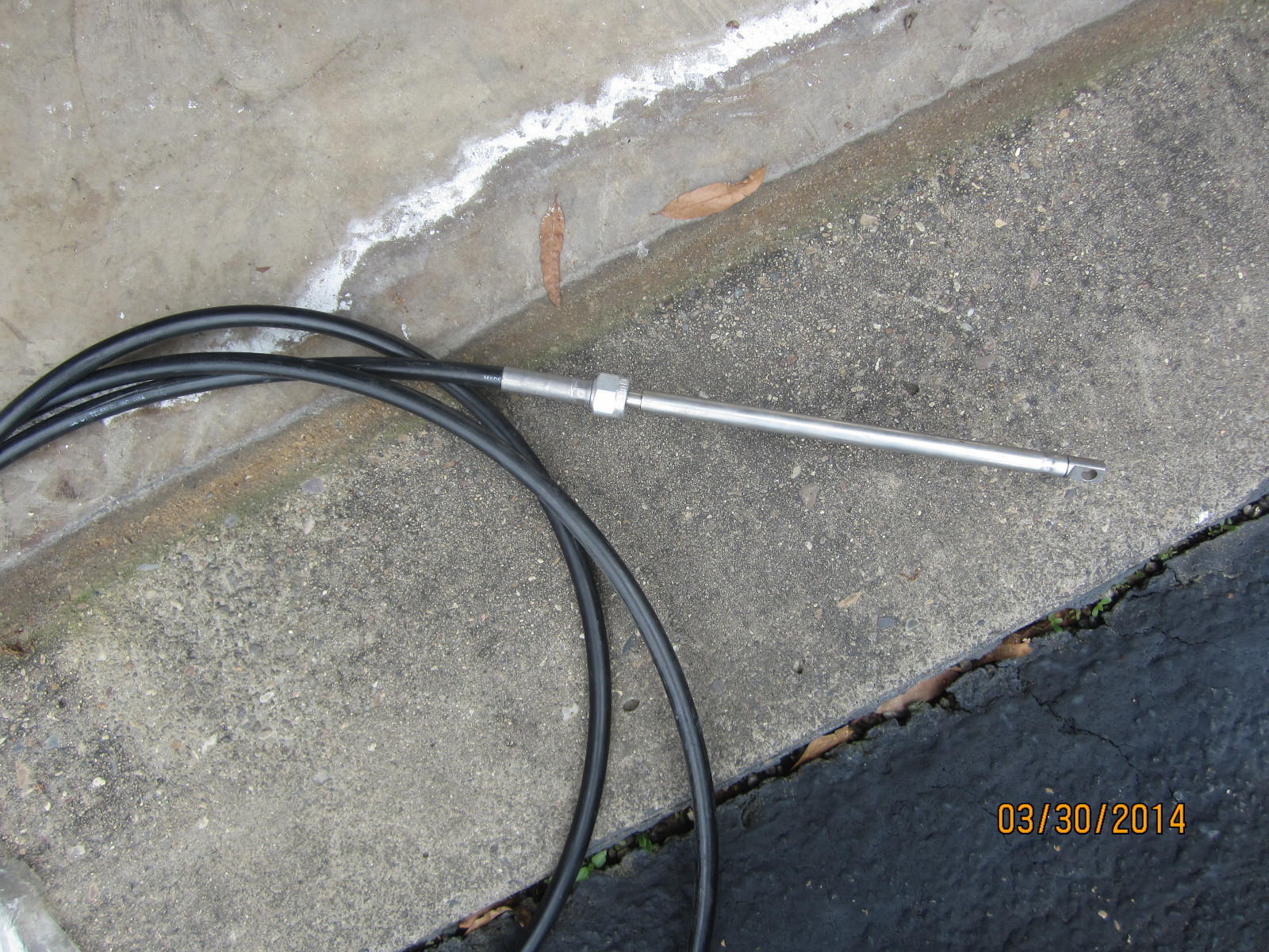 TELEFLEX SeaStar SSC 6218 QUICK CONNECT 18 ft ROTARY BOAT STEERING CABLE TELEFLEX SeaStar SSC 6218 QUICK CONNECT 18 ft ROTARY BOAT STEERING CABLE