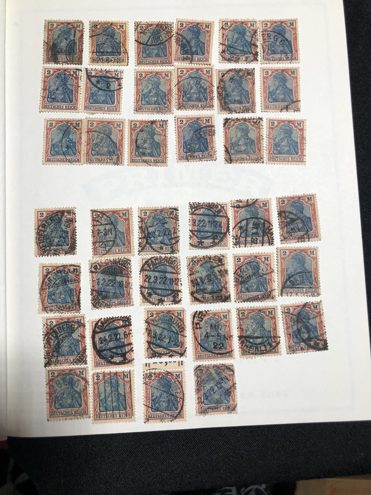 Germany Deutsche’s Reich Stamps # 2 Mark 1920 Michel Nr. 152 (21912) Germany Deutsche’s Reich Stamps # 2 Mark 1920 Michel Nr. 152 (21912)