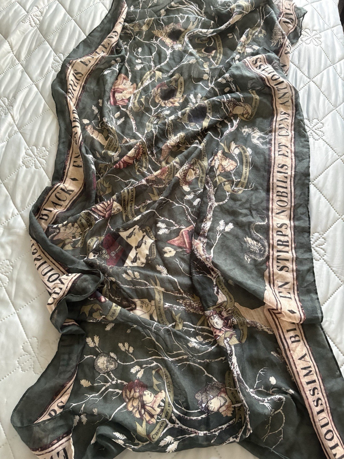 Large Harry Potter official Black Family Tree scarf from Bioworld. Never worn.