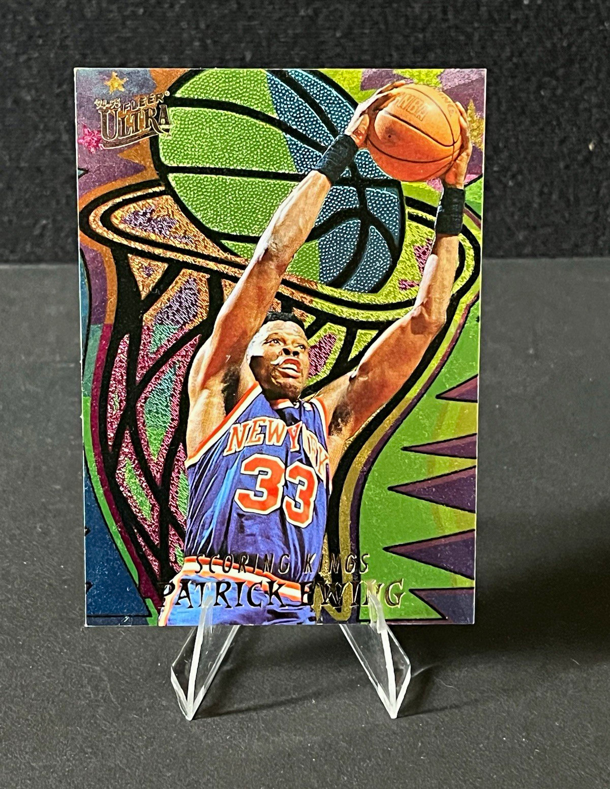 1994-95 Fleer Ultra Scoring Kings Insert Patrick Ewing Knicks #2 of 10