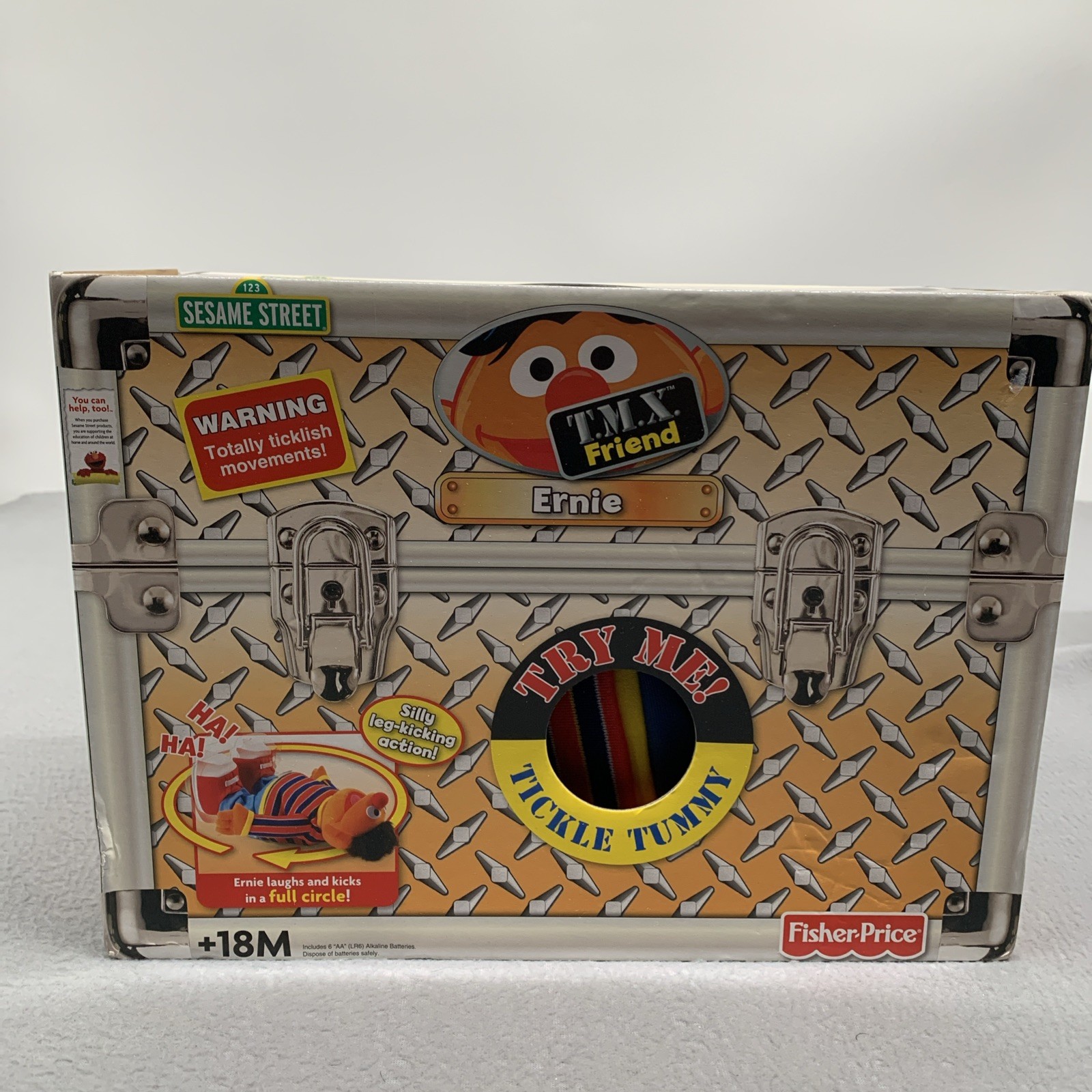 NEW FISHER PRICE TMX TICKLE ME ERNIE EXTREME NEW FISHER PRICE TMX TICKLE ME ERNIE EXTREME