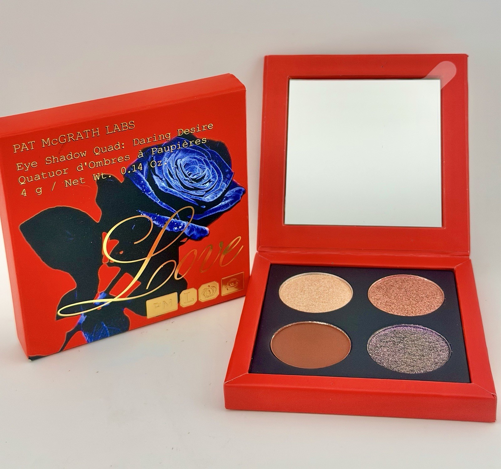 Pat McGrath Labs Eye Shadow Quad Daring Desire Palette NIB Authentic Limited